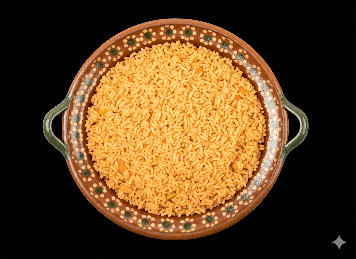 Arroz mexicano con tomate y especias